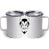 10 oz. White Stainless Steel Coffee Mug Thumbnail