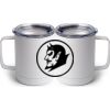 10 oz. White Stainless Steel Coffee Mug Thumbnail