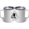 10 oz. White Stainless Steel Coffee Mug Thumbnail