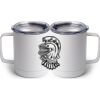 10 oz. White Stainless Steel Coffee Mug Thumbnail