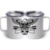 10 oz. White Stainless Steel Coffee Mug Thumbnail