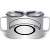 10 oz. White Stainless Steel Coffee Mug Thumbnail