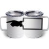 10 oz. White Stainless Steel Coffee Mug Thumbnail