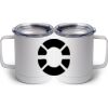 10 oz. White Stainless Steel Coffee Mug Thumbnail