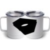 10 oz. White Stainless Steel Coffee Mug Thumbnail
