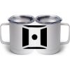 10 oz. White Stainless Steel Coffee Mug Thumbnail