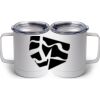 10 oz. White Stainless Steel Coffee Mug Thumbnail