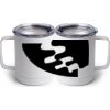 10 oz. White Stainless Steel Coffee Mug Thumbnail