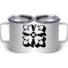10 oz. White Stainless Steel Coffee Mug Thumbnail