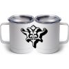 10 oz. White Stainless Steel Coffee Mug Thumbnail