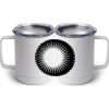 10 oz. White Stainless Steel Coffee Mug Thumbnail