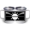 10 oz. White Stainless Steel Coffee Mug Thumbnail