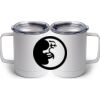 10 oz. White Stainless Steel Coffee Mug Thumbnail