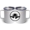 10 oz. White Stainless Steel Coffee Mug Thumbnail