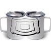 10 oz. White Stainless Steel Coffee Mug Thumbnail