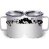 10 oz. White Stainless Steel Coffee Mug Thumbnail