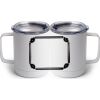 10 oz. White Stainless Steel Coffee Mug Thumbnail