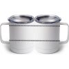 10 oz. White Stainless Steel Coffee Mug Thumbnail