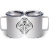 10 oz. White Stainless Steel Coffee Mug Thumbnail