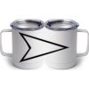 10 oz. White Stainless Steel Coffee Mug Thumbnail