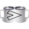 10 oz. White Stainless Steel Coffee Mug Thumbnail