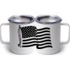 10 oz. White Stainless Steel Coffee Mug Thumbnail