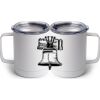 10 oz. White Stainless Steel Coffee Mug Thumbnail