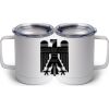 10 oz. White Stainless Steel Coffee Mug Thumbnail