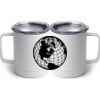10 oz. White Stainless Steel Coffee Mug Thumbnail