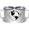 10 oz. White Stainless Steel Coffee Mug Thumbnail