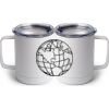 10 oz. White Stainless Steel Coffee Mug Thumbnail