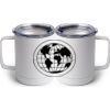 10 oz. White Stainless Steel Coffee Mug Thumbnail