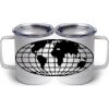 10 oz. White Stainless Steel Coffee Mug Thumbnail