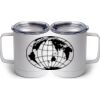 10 oz. White Stainless Steel Coffee Mug Thumbnail