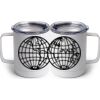 10 oz. White Stainless Steel Coffee Mug Thumbnail