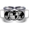 10 oz. White Stainless Steel Coffee Mug Thumbnail