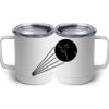 10 oz. White Stainless Steel Coffee Mug Thumbnail