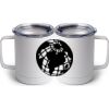 10 oz. White Stainless Steel Coffee Mug Thumbnail