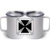 10 oz. White Stainless Steel Coffee Mug Thumbnail