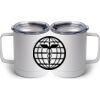 10 oz. White Stainless Steel Coffee Mug Thumbnail