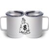10 oz. White Stainless Steel Coffee Mug Thumbnail