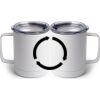 10 oz. White Stainless Steel Coffee Mug Thumbnail