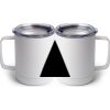 10 oz. White Stainless Steel Coffee Mug Thumbnail