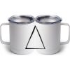 10 oz. White Stainless Steel Coffee Mug Thumbnail