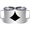 10 oz. White Stainless Steel Coffee Mug Thumbnail