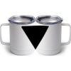 10 oz. White Stainless Steel Coffee Mug Thumbnail