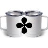 10 oz. White Stainless Steel Coffee Mug Thumbnail
