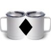 10 oz. White Stainless Steel Coffee Mug Thumbnail