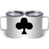 10 oz. White Stainless Steel Coffee Mug Thumbnail