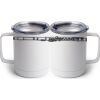 10 oz. White Stainless Steel Coffee Mug Thumbnail